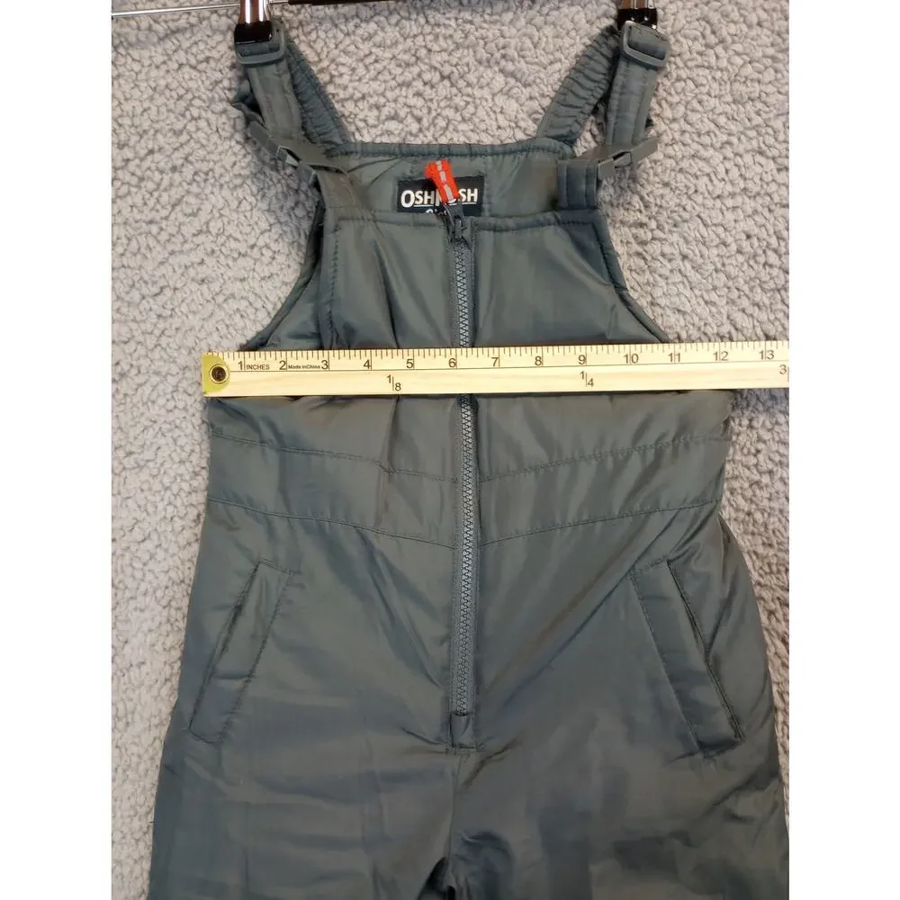 Osh Kosh Ski Bib 4T Olive Green Ski Gear (0966)